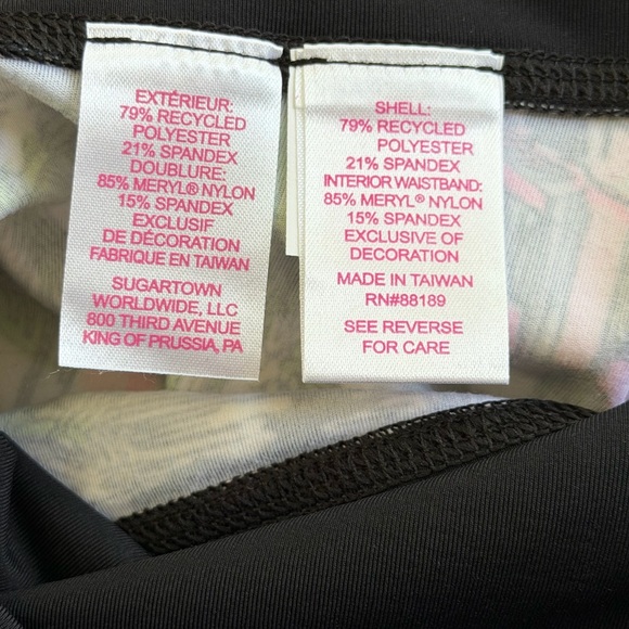 NWT Lilly Pulitzer UPF 50+ Luxletic 24" Weekender High Rise Midi Legging - Picture 12 of 17